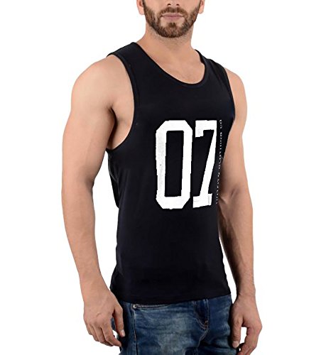 hotfits men's cotton sleeveless t-shirt