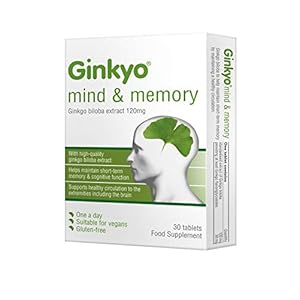 Ginkyo Mind and Memory with Ginkgo Biloba Extract,120mg