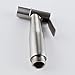 INTERIOR SOLUTIONS Toilet Bidet Handheld Sprayer Cloth Diaper Shattaf Stainless Steel Brushed S6001BN