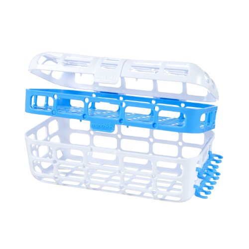 Munchkin High Capacity Dishwasher Basket, Colors May Vary