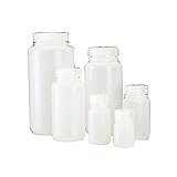 Nalgene 2103-0004 LDPE Wide Mouth Bottles with