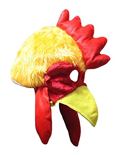 Petitebella Orange Chicken Hat Unisex Costume Free Size (One Size)