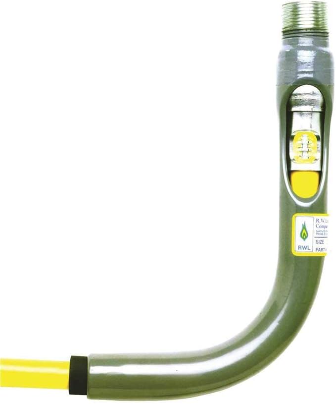 Rw Lyall Flexible Anodeless Service Riser With Coupling 18 In. High, 3/