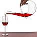 Zalik Wine Decanter Instrument Shaped Design - Superior Quality Crystal Hand Made large Wine Carafe Holds 1800 ML - Lead Free The Premium Gift For Wine Lovers