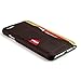 Dockem Card Case for iPhone 6 and iPhone 6S - Minimalist Synthetic Leather Wallet Case with Canvas Styling, Ultra Slim Professional Executive Snap On Cover with 1 Easy-Access Card Holder Slots