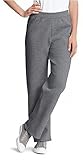 Hanes Womens ComfortBlend Fleece Sweatpants (Large, Slate Heather)