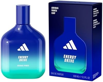 Vibes Energy Drive Eau de Parfum, Per tutti, Energizzante e intrigante, Profumo a lunga durata, Cardamomo e Pepe Rosa 100 ml