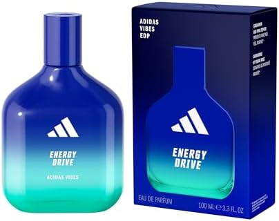 Vibes Energy Drive Eau de Parfum, Per tutti, Energizzante e intrigante, Profumo a lunga durata, Cardamomo e Pepe Rosa 100 ml