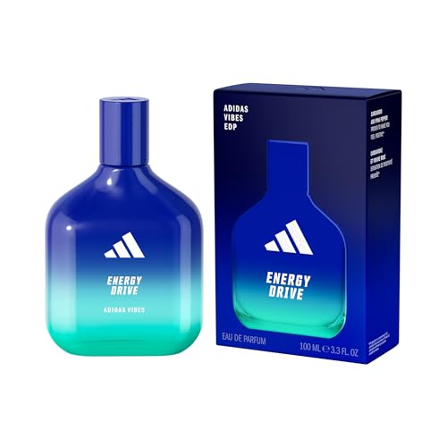 Vibes Energy Drive Eau de Parfum, Per tutti, Energizzante e intrigante, Profumo a lunga durata, Cardamomo e Pepe Rosa 100 ml
