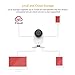 YI 2pcs Home Camera, 720p Wireless IP Security Surveillance System with Free Motion Alerts Cloud 6-Seconds Clips, Night Vision, Baby Monitor on iOS, Android App - Cloud Service Available