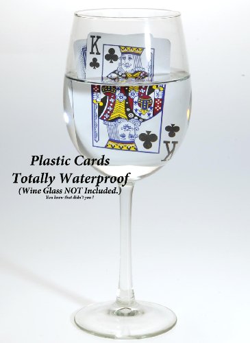 Ace 100% Plastic Playing Cards _ Bundle of 6 Decks _ Plus 6 Bonus Dice