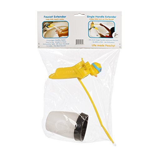 Aqueduck Faucet Handle Extender Set Connects To Sink Handle And
