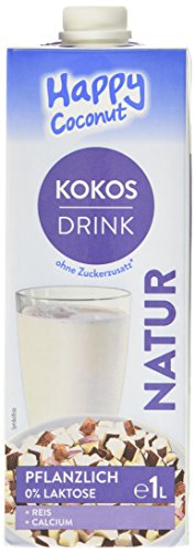 Kokosdrink-von-Happy-Milchalternativen-Laktosefrei-Vegan-Glutenfrei-Sojafrei-Kokos-Reisdrink-Leichter-Kokosgeschmack-mit-wenig-Kalorien-19kcal100ml-10er-Pack-10x1l Kokosdrink-von-Happy-Milchalternativen-Laktosefrei-Vegan-Glutenfrei-Sojafrei-Kokos-Reisdrink-Leichter-Kokosgeschmack-mit-wenig-Kalorien-19kcal100ml-10er-Pack-10x1l