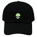 Alien Dad Hat Curved Baseball Cap City Hunter Black Adjustable