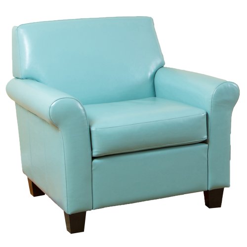 Best Selling Modern Club Chair, Teal Blue