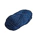 Knit Picks Wool of The Andes Yarn Pack - 10 Skeins of Blue 100% Wool Worsted Weight Yarn (Sapphire Heather)