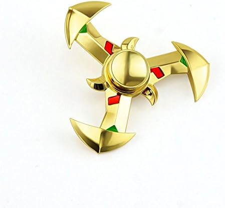 OW Overwatch 1pc Alloy Golden Finger Spinner Fidget Hand Spinner Fidget Finger Relieve Stress Toy