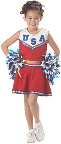 Patriotic Cheerleader Child Costume