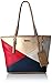 Ava Tote Tote Bag, DESERT/MOODY BLUE/MILK/DYNASTY RED/DK. CAMEL, One Size