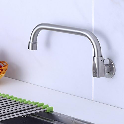GAOZHI 304 stainless steel chef, stove, faucet, rocking Hotel, hotel, semi-automatic kitchen faucet