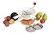 RSVP International Rotary Food Mill, Three Size Disks, White