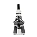 YBB XSP-116 Beginner Professional Monocular Student Biological Compound Microscope, 64X-1600X Magnification