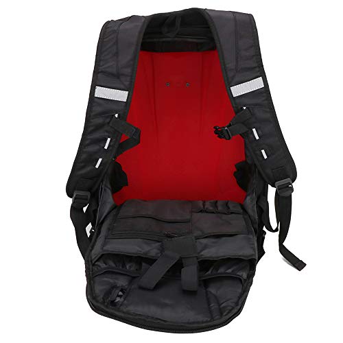 Motorcycle Backpack Waterproof Hard Shell Helmet Backpack Carbon Fiber