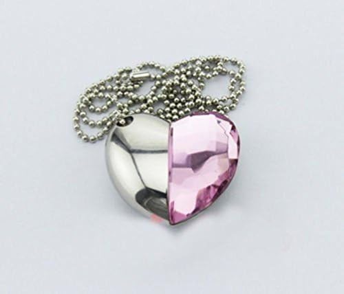 Ovedcray home series 8GB B 2.0 Flash Drive Memory Stick Fashion Heart Shape With Crystal Portable