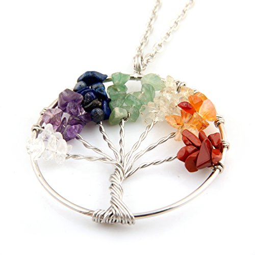 1 Pendant+Necklace+Crystal+Gemstones+Friends