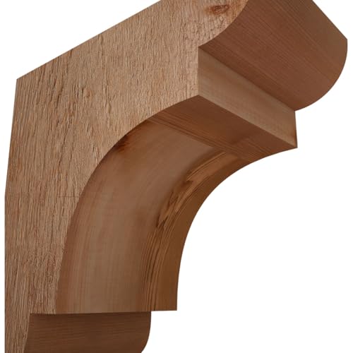 Ekena Millwork RFT06X12X12NEB00RWR New Brighton Rough Sawn Rustic Wood Rafter T…