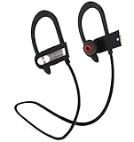 NataX Bluetooth Headphones Wireless V4.1 Stereo in Ear Earbuds Noise Cancelling Waterproof Headset with Premium HD Bass Sound and Mic for Sports