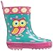Stephen Joseph Kids Rain Boots, OWL, 9