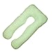 U Shaped Pregnancy Body Pillow with Zipper Removable Cover Full Body Pillows for Pregnant Women