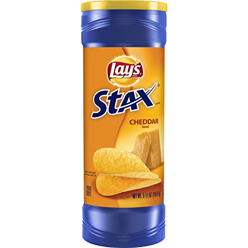 Lay's Stax, Cheddar, 5.5 Ounce Container