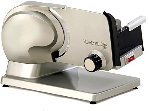 Chef s Choice 615 Premium Electric Food Slicer & Chef s Choice, Includes: Serrated & an Extra #S610001 Ultra Fine Blade, Non-Serrated Blade (Bundle)