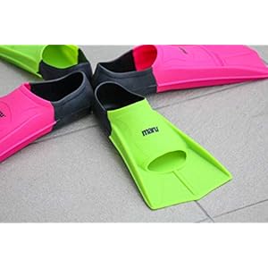 MARU Trainingsgeräte Trainingsflossen, Neon Limette/Schwarz, Size 2/3 35/36 7 Schnorchelmasken 41pqaVKK0VL. SS300 Kurzes Flossendesign
Hochwertiges Silikon
Widerstand und Antrieb