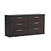 Homestar Finch 6 Drawer Dresser, 54.5