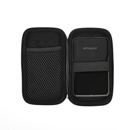 COSMOS Black Color Protection Hard Carrying Travel Case for Polaroid Zip Mobile Portable Photo Printer. (Case only, Printer is NOT Included)