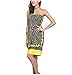 M.Brock Womens Strapless Baroque Floral Sundress Bohemian Vintage Tube Dress Boho Sexy Summer Beachwear