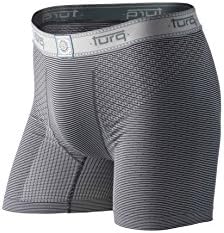 Turq Performance Underwear, Micro Stripes (Small / 28-30, Black)