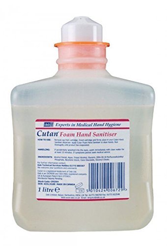 DEB Cutan Complete, Foaming Hand Sanitiser, 1 Litre