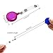 JUSLIN 16 Adjustable Translucent Badge Reels with Clip, Retractable ID Badge Holder, Prevent Loss of Mobile Phones & ID Cards, Mixed Colors