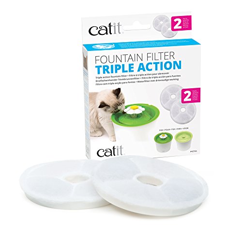 Le Reporter Sablais Catit 2 0 Triple Action Pack De 12 Filtres Pour Fontaine A Fleur Pour Chat