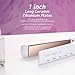 Hair Straightener and Curler | 1” Ceramic Titanium Floating Plate Flat Iron | Instant Heat Up, Dual Voltage Travel Hair Straightening Iron | Smooth Glide for All Hair Typesthumb 2