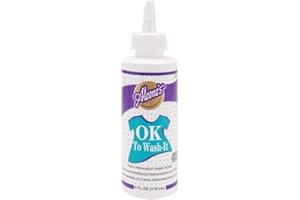 I LOVE TO CREATE Aleene's OK to Wash-It Fabric Glue-4oz