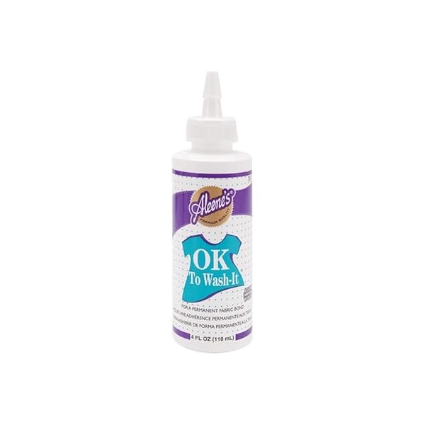 ALEENE’S OK TO WASH-IT FABRIC GLUE-4OZ