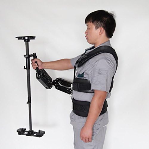 Wieldy 1-9.5Kg Updated Carbon Fiber Stabilizer Support Dual Arm Vest for Taking Video