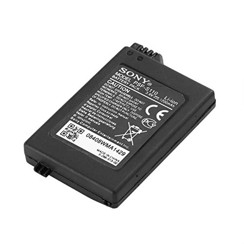 1200mAh Rechargeable Replacement Battery for Sony Game PSP Slim 2000 2001 2006(Black)
