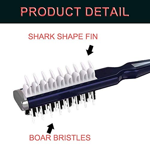 LUSCO Hair Comb, Style Comb Instant Hair Volumizer Portable Hair Styling Comb Multifuncional Combing Brush Hair Styling Tool Suitable for All Hair Types Women Men - Thumbnail 2
