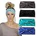 LOLIAS Multi-Style Headband for Fitness Sports Running Workout Yoga Women's Hair Band Wide Stretchy